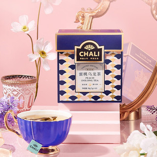 CHALI 茶里 女王节限定款 蜜桃乌龙袋泡茶 30g