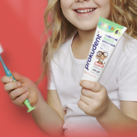 NVR 必固登洁（PROKUDENT）德国进口Prokudent必固登洁含氟儿童牙膏清新洁白维护牙龈
