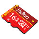 Netac 朗科 16GB TF（MicroSD）存储卡 U1 C10 A1 经典国风版 读速98MB/s 行车记录仪&手机专用内存卡