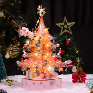 SEMBO BLOCK 森宝积木 圣诞节系列 605024 水晶圣诞树