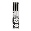 KACO 文采 K7 熊猫派对 按动中性笔 0.5mm 3支装