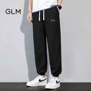 GLM 森马集团品牌GLM秋季新款潮流运动卫裤男华夫格百搭简约