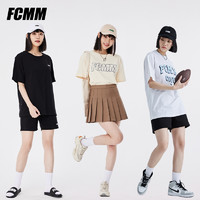 FCMM 夏季男女情侣T恤短裤
