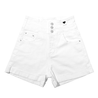 白色牛仔短裤女夏季薄款2022年新款a字超高腰显瘦黑色小个子热裤
