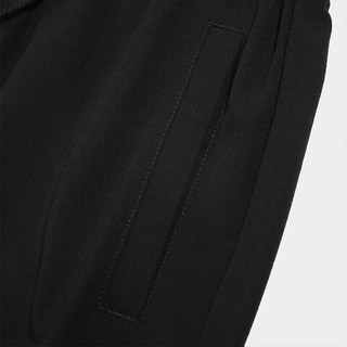 匹克（PEAK）针织运动裤休闲舒适透气运动长裤女经典FR3222022 黑色 M