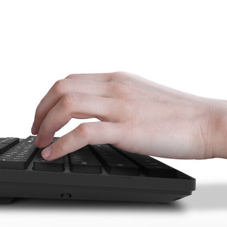 ThinkPad 思考本 KN301 2.4G无线键鼠套装 黑色 无光