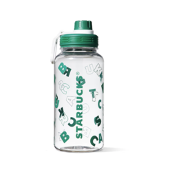 STARBUCKS 星巴克 经典白绿款运动水杯 1050ml