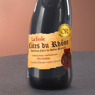 la fiole 芙华 BROTTE家族酒庄罗纳河谷干型红葡萄酒 6瓶*750ml套装 整箱装