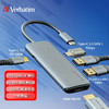 威宝（Verbatim） TypeC扩展坞USB3.2拓展坞8K分线器笔记本电脑通用五合一转接头 五合一 66812