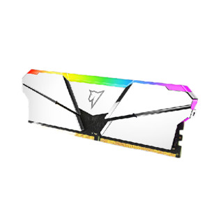 Netac 朗科 绝影 DDR4 3600MHz RGB 台式机内存 灯条 白色 16GB 8GB*2