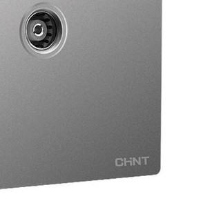 CHNT 正泰 6TA系列 86型插座 电视插 幻银灰