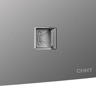 CHNT 正泰 6TA系列 86型插座 电话电脑插 幻银灰