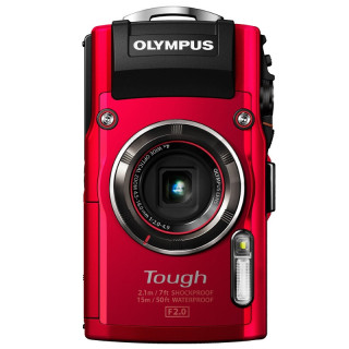 奥林巴斯(OLYMPUS)TG-4 超级运动相机 五重安全防护 显微、水下、延时等多种模式 WIFI分享 F2.0光圈 红色
