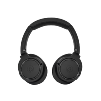 audio-technica 铁三角 ATH-SR50BT 头戴式耳机 有线充电 黑色