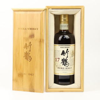 竹鹤 NIKKA TAKETSU 单一麦芽威士忌余市（NIKKA YOICHI）日本进口威士忌 17年木盒版700ml