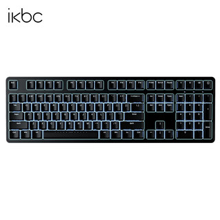 ikbc F87 87键 有线机械键盘 白色 Cherry红轴 单光