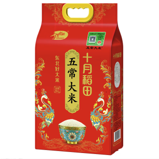 shi yue dao tian 十月稻田 政府溯源五常大米 5kg