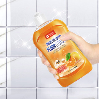 Texlabs 泰克斯乐 地板清洁剂 500ml*2瓶 清爽柑橘香