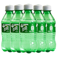 可口可乐 Coca-Cola 迷你零卡雪碧无糖0卡雪碧碳酸饮料柠檬味汽水300ml*5小瓶整箱装