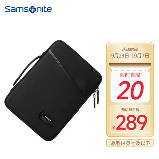 Samsonite 新秀丽 电脑包手提包笔记本内胆包 Samsonite14英寸苹果保护套 BP5