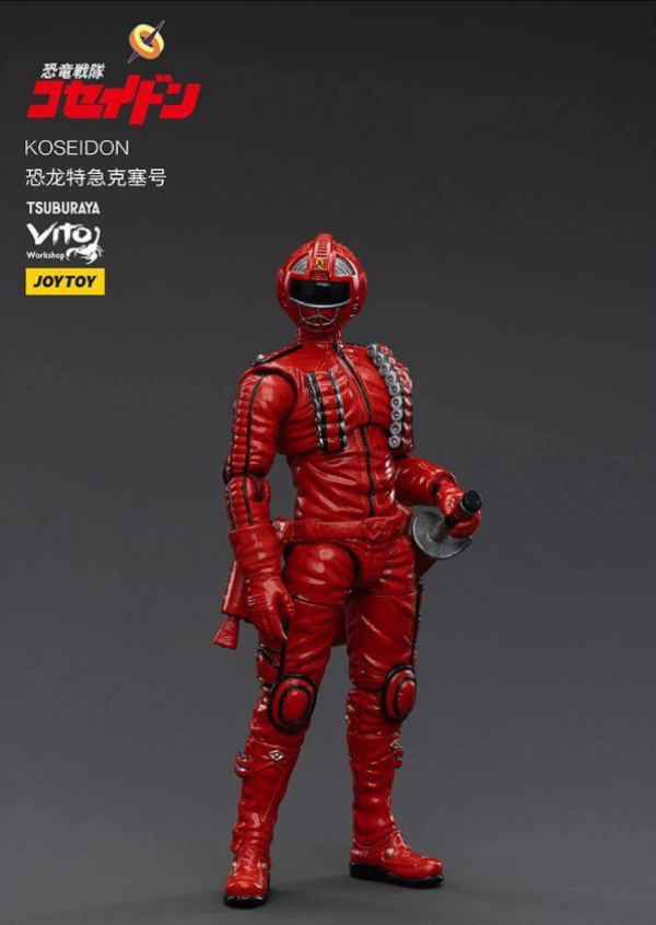 joytoy 暗源 恐龙特急克塞号 koseidon 1:18 可动人偶