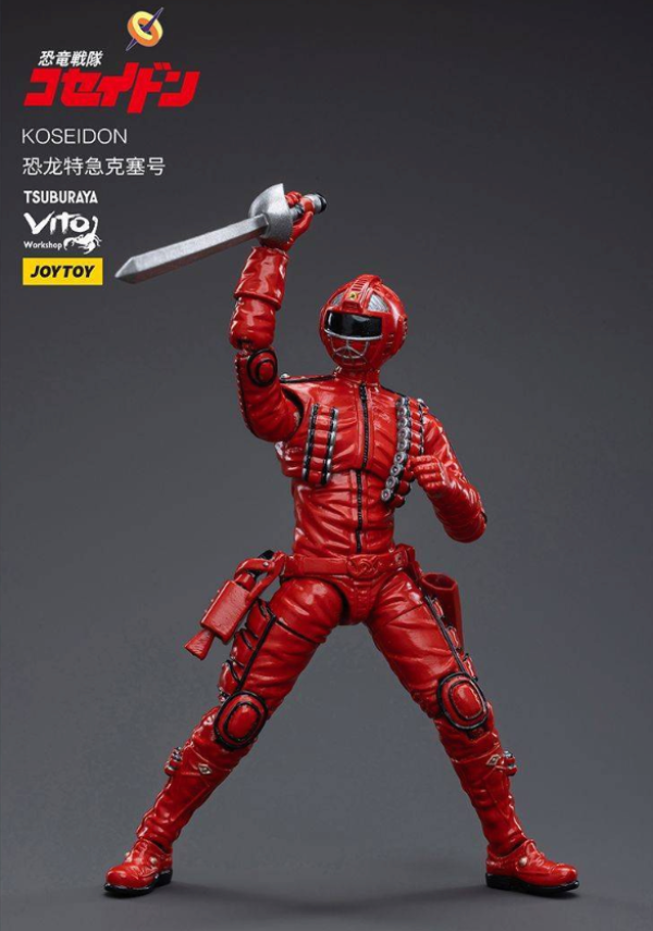 joytoy 暗源 恐龙特急克塞号 koseidon 1:18 可动人偶
