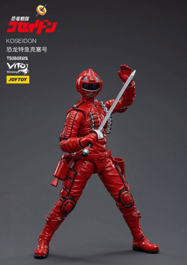 joytoy游戏周边_joytoy 暗源 恐龙特急克塞号 koseidon 1:18 可动人偶