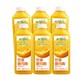 WEICHUAN 味全 每日C橙汁900ml×6瓶冷藏低温果蔬果汁饮料超值家庭装