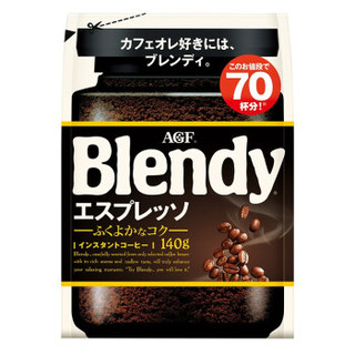 AGF 中度烘焙 浓郁混合 速溶黑咖啡 140g