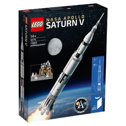 LEGO 乐高 IDEAS经典构思 92176 美国宇航局阿波罗土星五号 21309