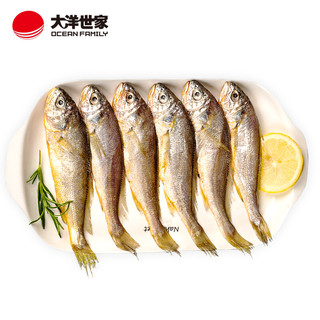 大洋世家 国产生鲜精品小黄鱼1000g/袋(24-28条)  去鳞片去内脏去鳃 火锅烧烤食材