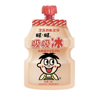 Want Want 旺旺 旺仔冰淇淋雪糕 吸吸冰家庭号 乳酸菌风味 80ml*4