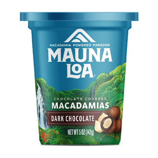 莫纳罗（MaunaLoa）美国进口混合口味夏威夷果仁 113g\/罐装  无壳坚果休闲零食 每日坚果 黑巧克力夏威夷果 142g