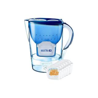 BRITA 碧然德 fill&enjoy Marella海洋系列 滤水壶 3.5L 蓝色 1壶7芯