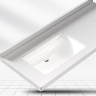 KUKa 顾家家居 G-06611B080BXS 智能浴室柜组合 简约白 80cm