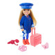 Barbie 芭比 女孩礼物过家家玩具芭比娃娃洋娃娃-小凯莉角色扮演系列（随机发货1款）GTN86