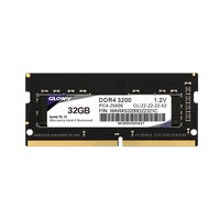 GLOWAY 光威 战将系列 DDR4 3200Mhz 笔记本内存 普条 黑色 32GB