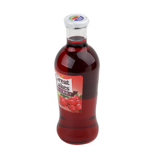 大湖100%红葡萄汁600ml/瓶网红饮料饮品