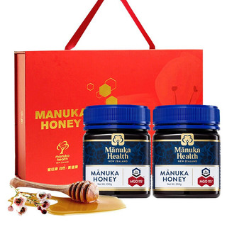 manuka health 蜜纽康 麦卢卡蜂蜜 500g 礼盒装