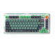 MEIZU 魅族 ZX75 81键 2.4G蓝牙 多模无线机械键盘 绿色 金粉轴  无光