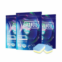 Mandu 蔓珠 洗碗块多效合一适用于嵌入式洗碗机18g*30片强力去除各种油污