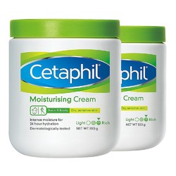 Cetaphil 丝塔芙 大白罐保湿霜身体乳 566g*2