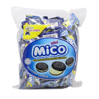 mini迷你巧克力夹心饼干整袋376g散装牛奶MICO草莓柠檬奶油 奶油夹心饼 1袋（376克/袋）