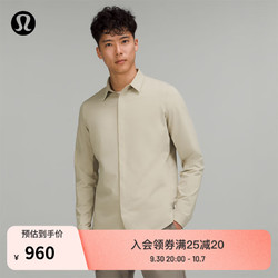 lululemon 露露柠檬 丨Luxtreme 男士长袖衬衫 LM3DV8S 亚麻色 M