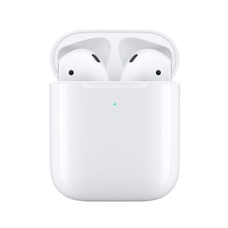 Apple 苹果 AirPods 2 无线充电版 半入耳式真无线蓝牙耳机 白色