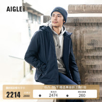 AIGLE 艾高 秋冬款CULLEN男士MTD防风防雨透汽运动户外棉服外套