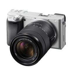 SONY 索尼 Alpha 6400M APS-C画幅微单旅行便携套装 半画幅数码相机(银色 SEL18135镜头 ILCE-6400M）