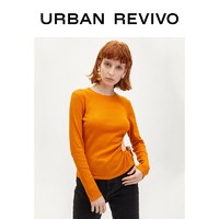 百亿补贴、限尺码：URBAN REVIVO 女士T恤打底衫 YV03S4MN2000