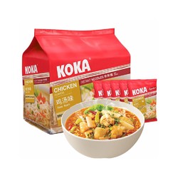 KOKA 可口 多口味冲泡方便面 85g*5袋