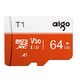  aigo 爱国者 T1 64GB TF存储卡　